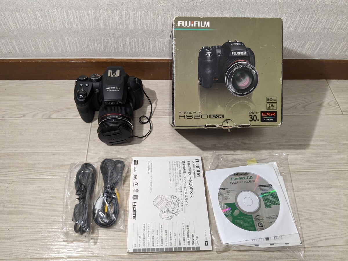 [F765][ работа товар ] FUJIFILM FinePix HS20EXR цифровая камера цифровая камера Fuji Film 