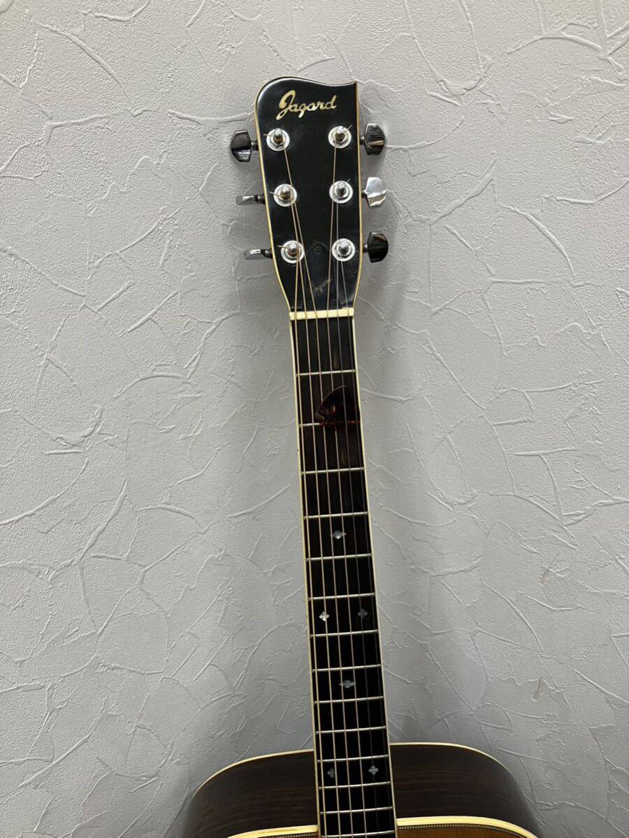 【c386】弦張り替え済み Jagard montez w-35 アコギ アコースティックギター の画像2