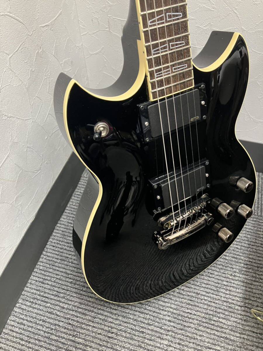  почти не использовался YAMAHA SG1820A BL электрогитара SG модель EMG pick up черный чёрный сделано в Японии Yamaha 