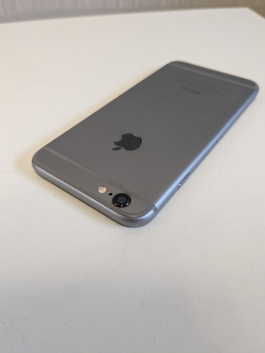 【F394】【稼働品・初期化済み】 Apple iPhone6 A1586 NG4J2J/A シルバー スマホ 本体