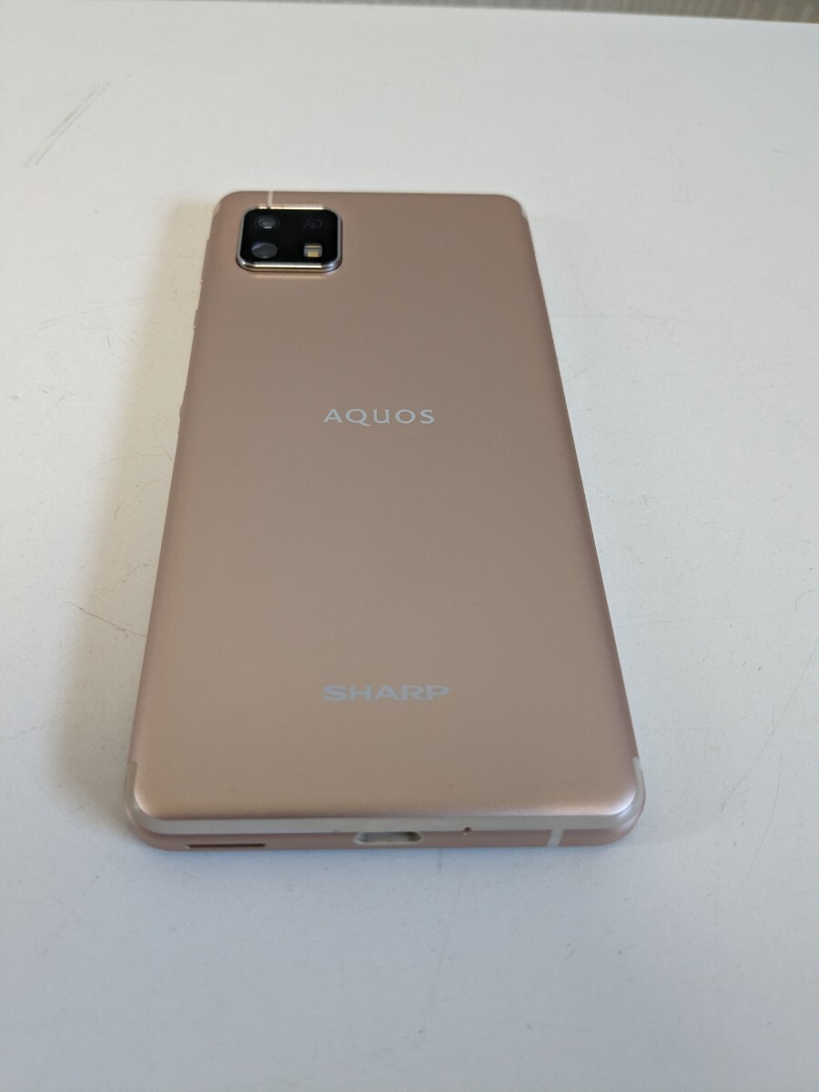 【F395】【稼働品・SIMフリー・初期化済み】 楽天モバイル SHARP AQUOS sense4 lite 64GB SH-RM15 スマートフォン SIMロック解除済の画像7