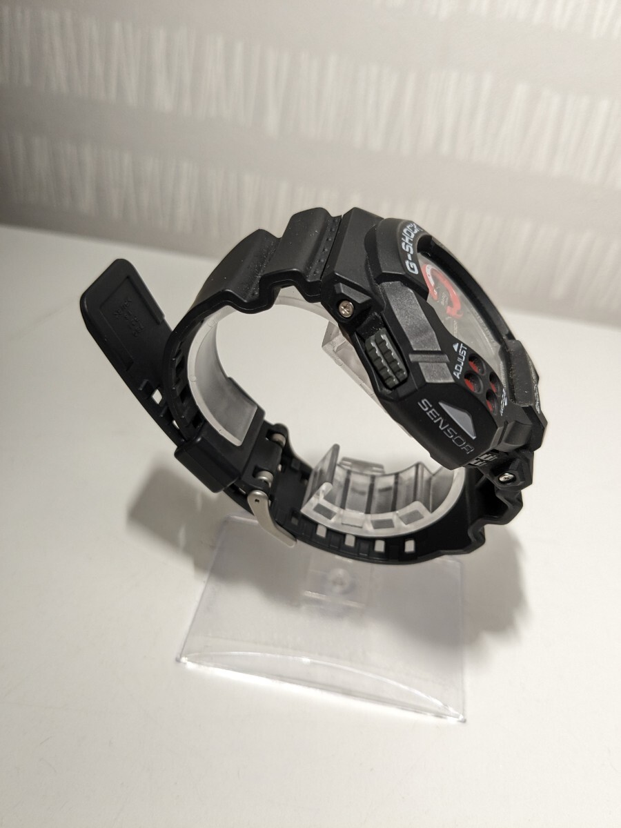 【F484】【稼働品】 CASIO カシオ G-SHOCK ジーショック GDF-100 ブラック デジタル 腕時計の画像4