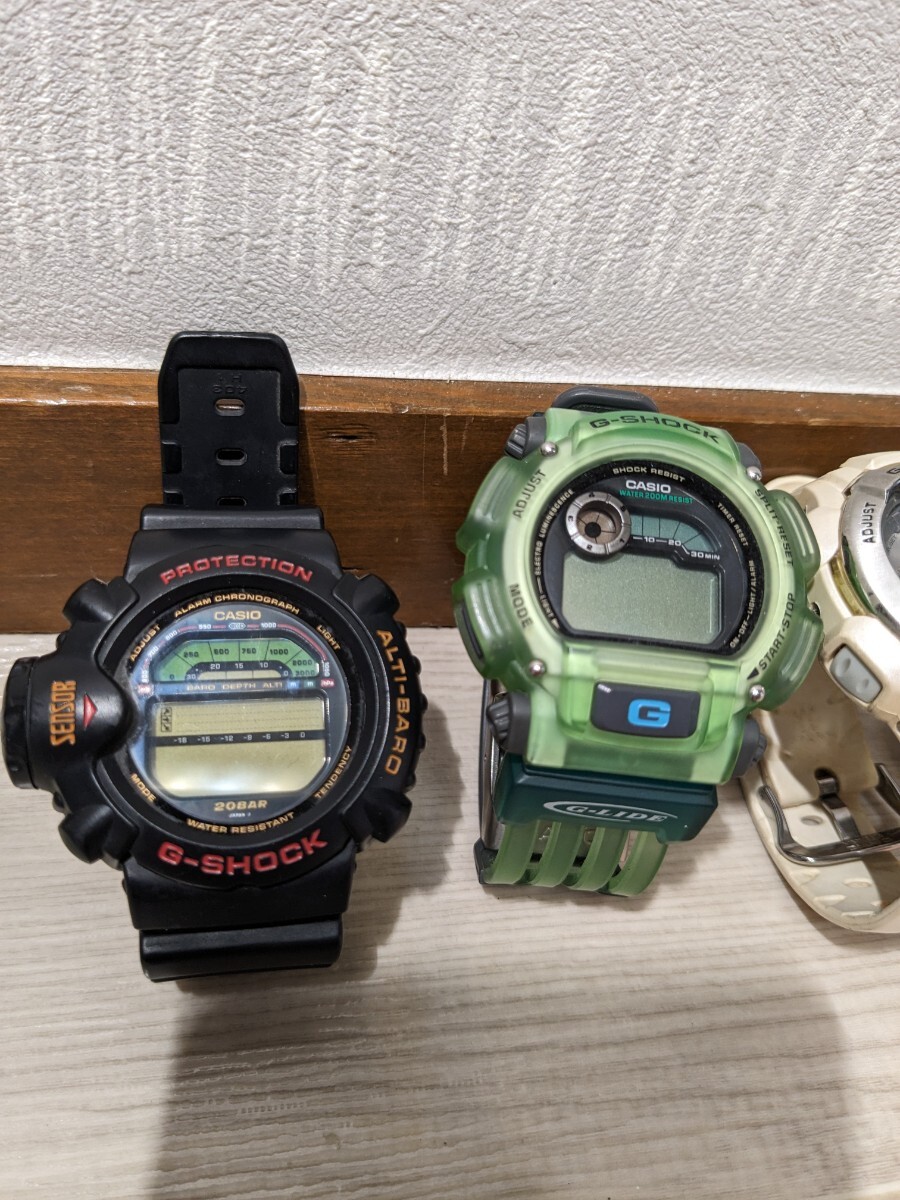 【F486】【CASIOのみ】 デジタル 腕時計 おまとめ 5点 CASIO カシオ G-SHOCK Wave Ceptor PRO TREK デジタル デジアナの画像2