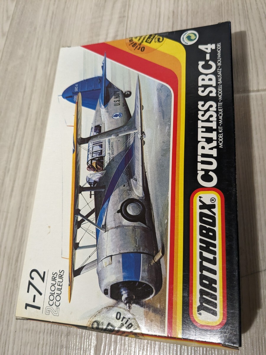 【F536】【未組立】 1/72 Matchbox PK-35 Curtiss SBC-4 マッチボックス カーチス SBC4の画像1