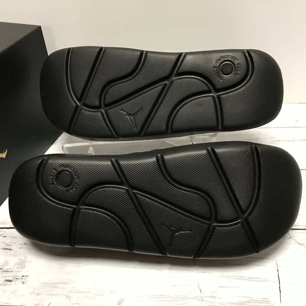 【新品】NIKE ナイキ★２７cm★JORDAN POST SLIDE（ジョーダン ポスト スライド）サンダル★ブラック_画像10