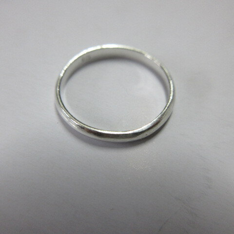  silver 925 ring 2mm ring 8 number silver stock disposal sale g172