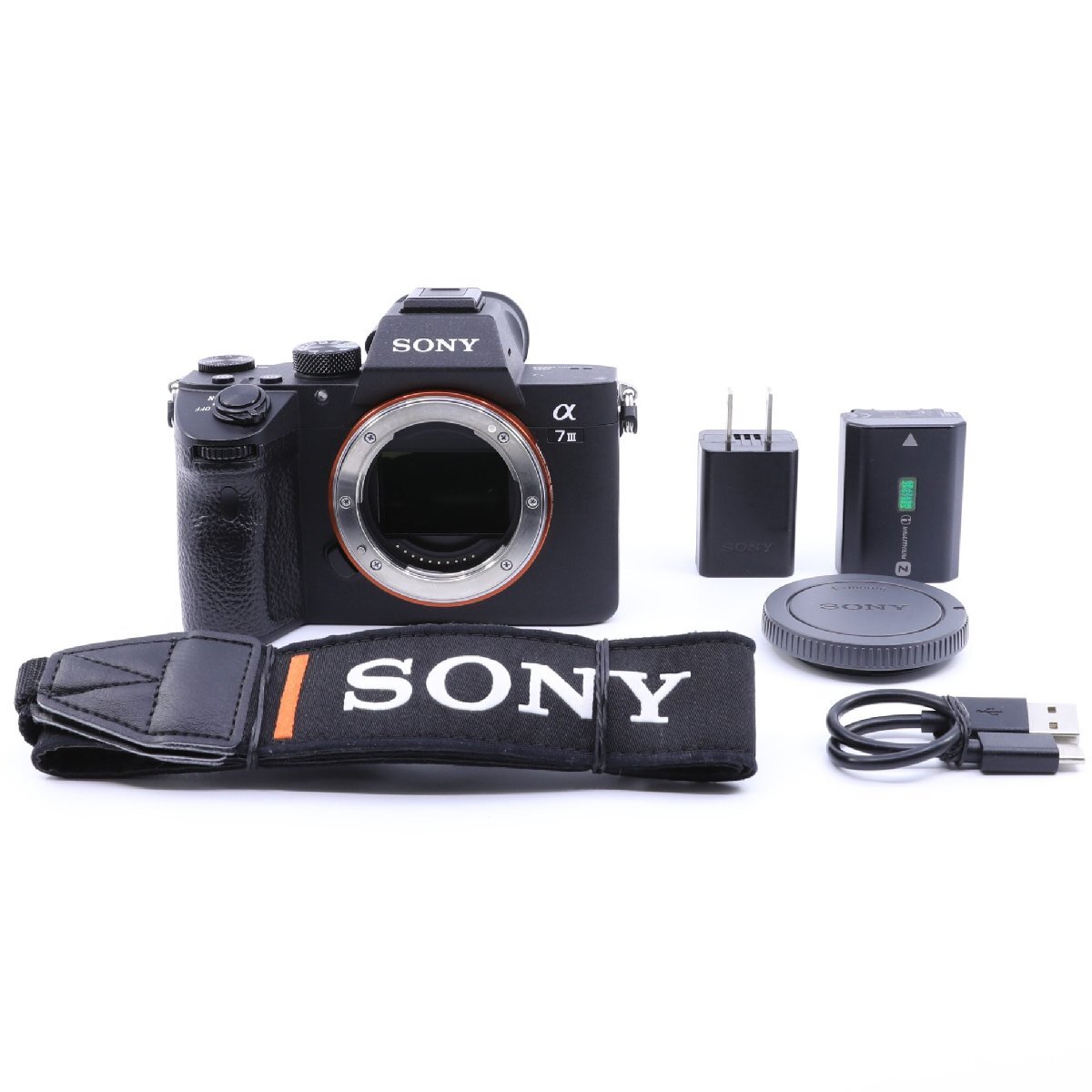 ＜良品＞ ソニーSONY ミラーレス一眼カメラ α7III ボディ ILCE-7M3 シャッター回数わずか6980枚！_画像1