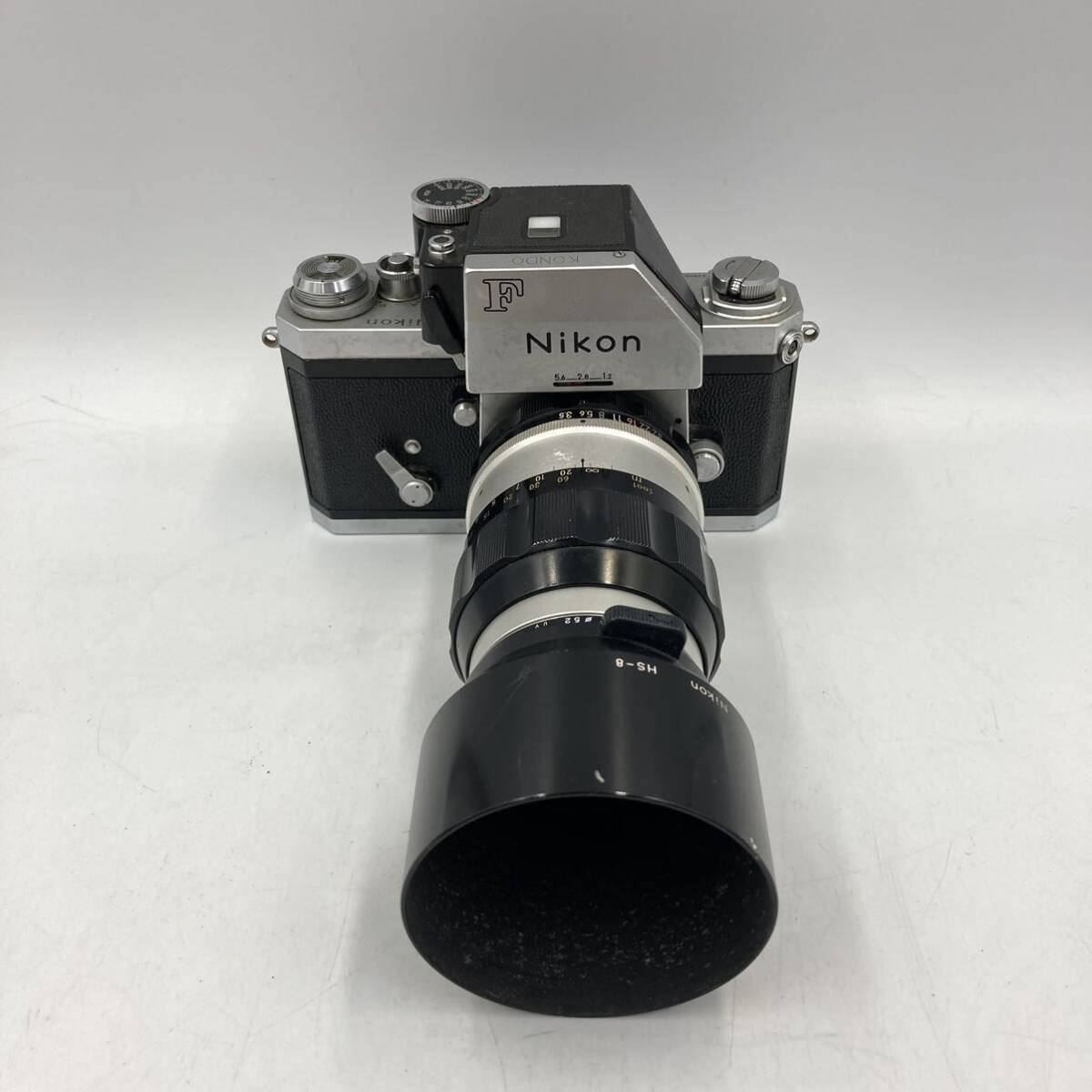 4/4 NI-C874★Nikon ニコン F★フィルムカメラ/一眼レフカメラ/Auto 1:3.5 f=135mm/CAMERA/CE0 EA3の画像1