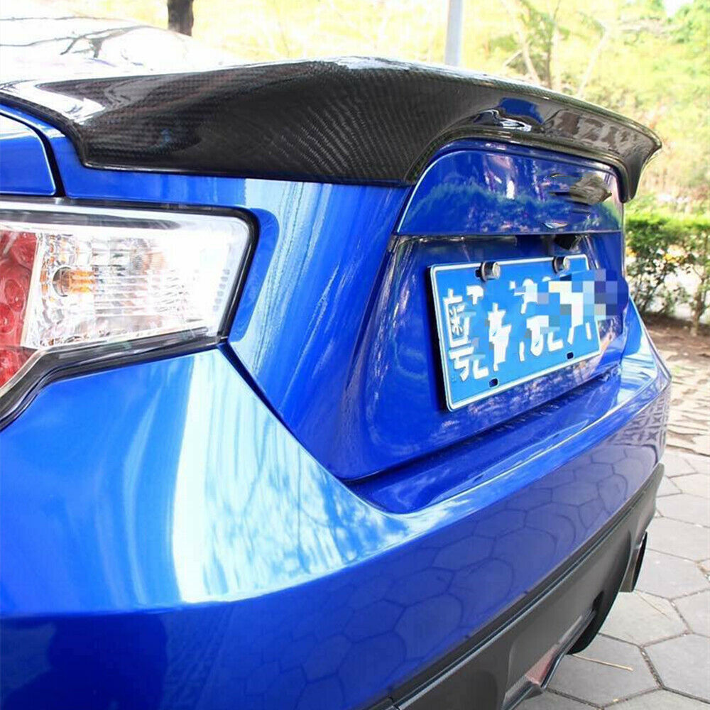 SUBARU/スバル BRZ ZC系 前期/後期 '12.3～ 社外品 カーボン製 リヤ/リア トランクスポイラー ウイング エアロパーツ カスタム 未使用品_画像2