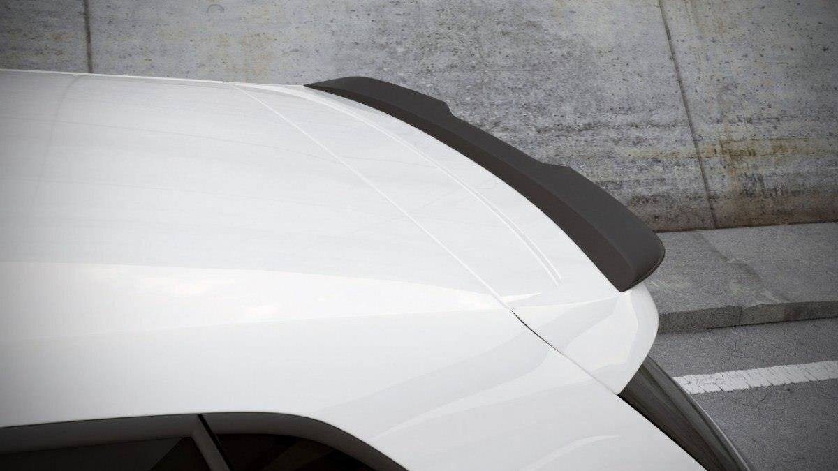 フォルクスワーゲン ポロ 6R GTI/R 前期 '10～'14 社外 ABS リア ルーフスポイラーキャップ ウイング テールゲート グロスブラック 未使用_画像2