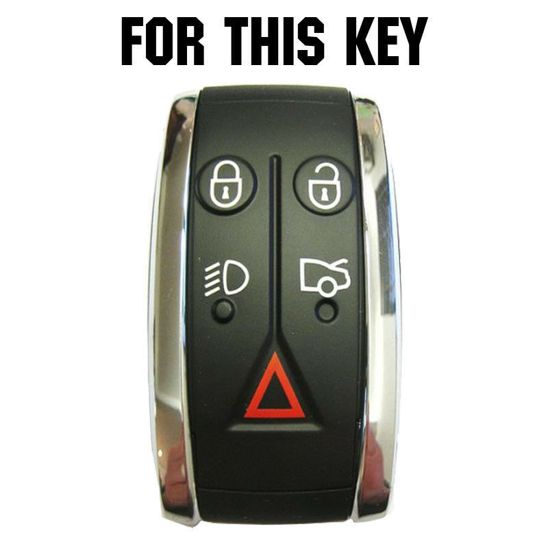  immediate payment possibility Jaguar /JAGUAR XK XF XJ8 XR8 XKR silicon remote control remote keyless smart key case holder 5 button unused free shipping 