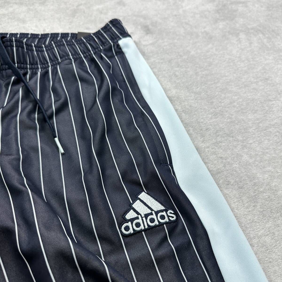 【格安送料】新品未使用 adidas XLサイズ アディダス ジャージ ストライプ トレーニング スポーツ トラックパンツ ボトムス ジム 正規品