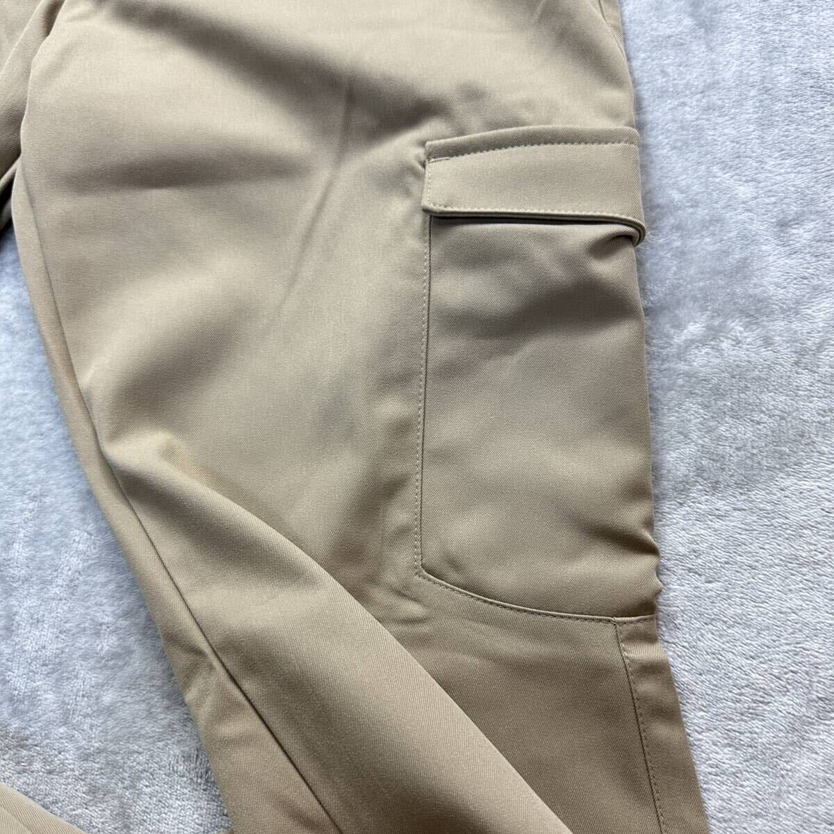 [ cheap postage ]82 size new goods unused adidas GOLF Adidas Golf cargo pants long pants stretch Brown popular slacks regular goods 