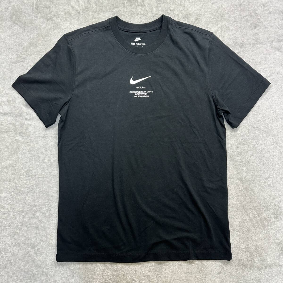 新品未使用 NIKE NIKE Mサイズ ナイキ Tシャツ 2枚セット カットソー SWOOSH スウッシュ 人気ロゴ ブラック 黒 ホワイト 白 正規品_画像5