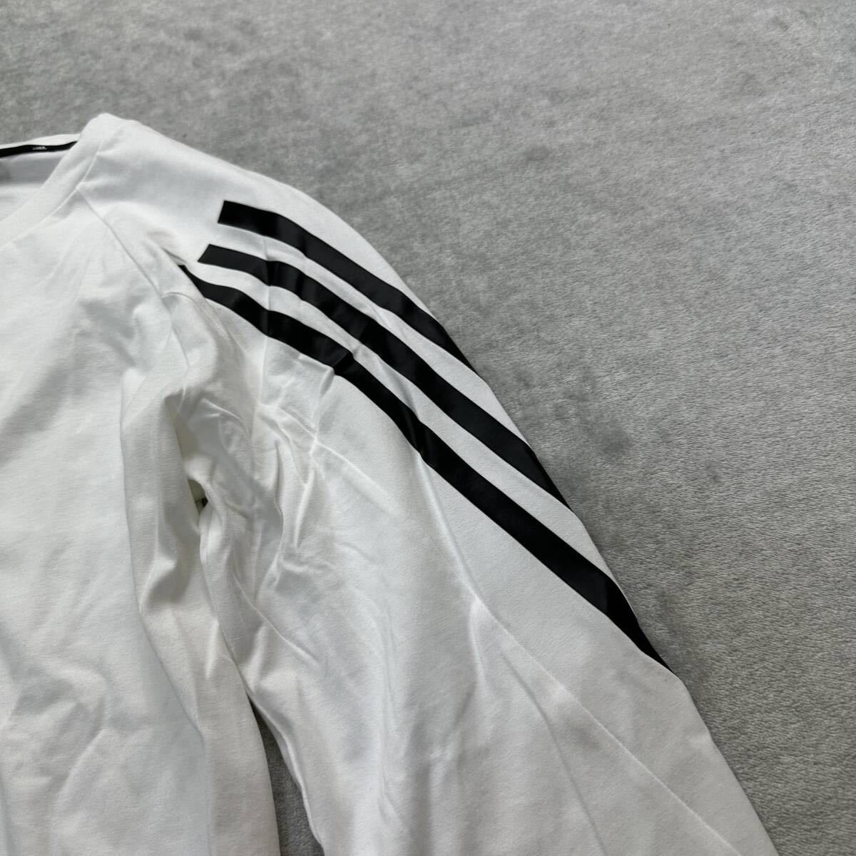 [ дешевый стоимость доставки ]adidas M размер Adidas long T 2 шт. комплект cut and sewn футболка 3 полоса длинный рукав Future Icon популярный стандартный стандартный товар 