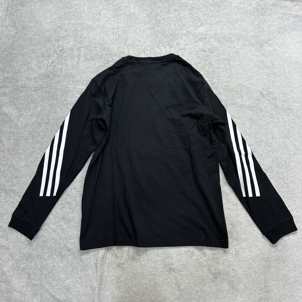 [ дешевый стоимость доставки ]adidas M размер Adidas long T 2 шт. комплект cut and sewn футболка 3 полоса длинный рукав Future Icon популярный стандартный стандартный товар 