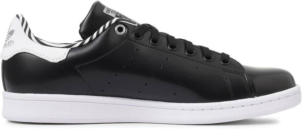 新品未使用 adidas Originals 28.0cm アディダス オリジナルス STAN SMITH スタンスミス スニーカー シューズ ブラック 黒 正規品 箱有り_画像3