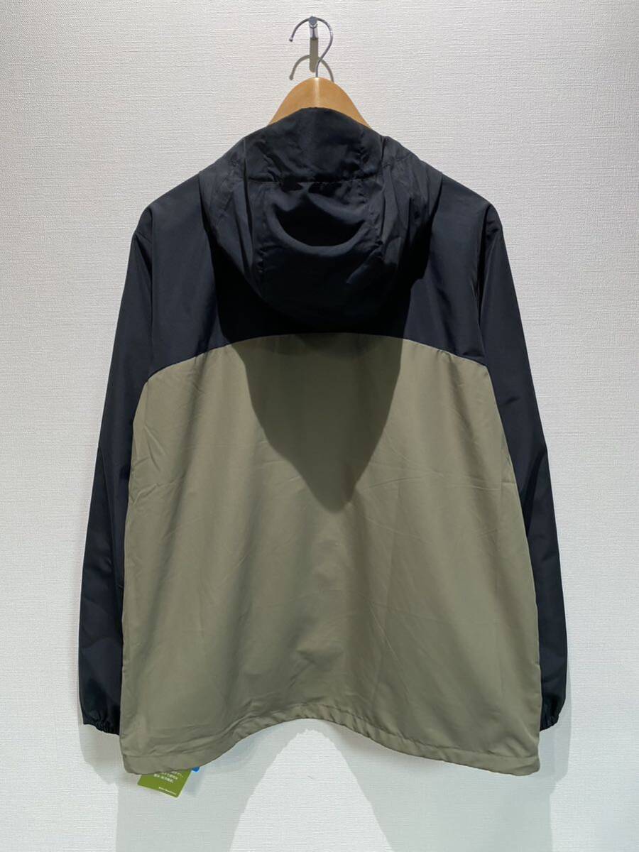 ★ 24SS コロンビア COLUMBIA マウンテンパーカー XE8478 Clearmont Jacket クリアモントジャケット カーキ×黒 sizeL 新品未使用タグ付_画像2