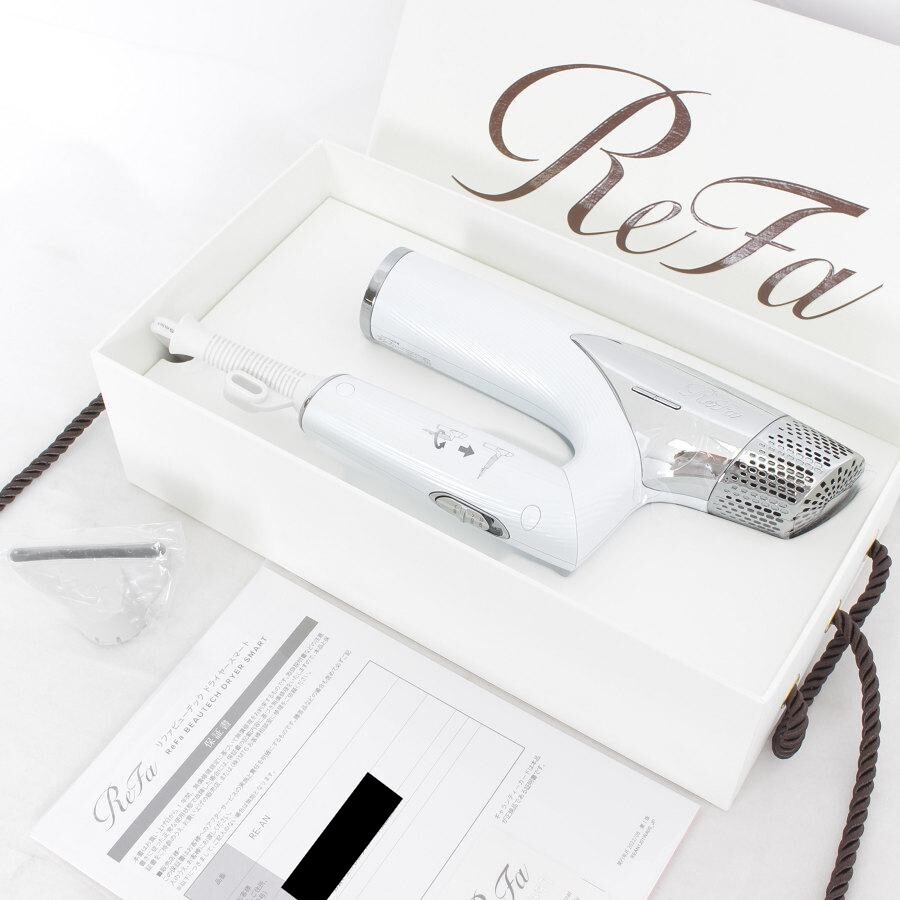 【新品/正規品】MTG ReFa BEAUTECH DRYER SMART RE-AN-02A ホワイト ヘアドライヤー リファビューテック 本体_画像1