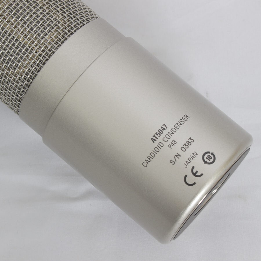 [ beautiful goods ]Audio-Technica AT5047 condenser microphone ro ho n side Ad restaurant s type Mike Audio Technica body 