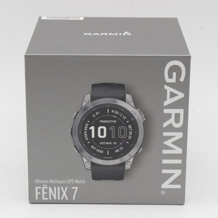 【新品】GARMIN fenix 7 Silver/Graphite 010-02540-04 スマートウォッチ フェニックス ガーミン 本体_画像5