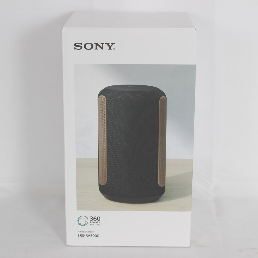 [ new goods ]SONY SRS-RA3000 black wireless speaker 360 Reality Audio Sony body 