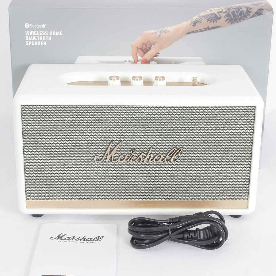 [ beautiful goods ]Marshall Stanmore II white wireless speaker Marshall Stan moa body 