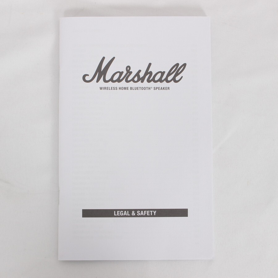 [ beautiful goods ]Marshall Stanmore II white wireless speaker Marshall Stan moa body 