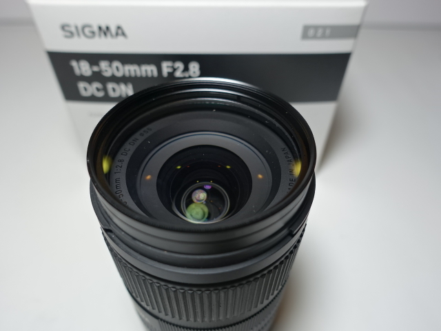 SIGMA １８－５０ｍｍ Ｆ２．８ ＤＣ ＤＮ ＳＯＮＹ用 ソニー用 シグマ フィルターサイズ ５５ｍｍ の画像2