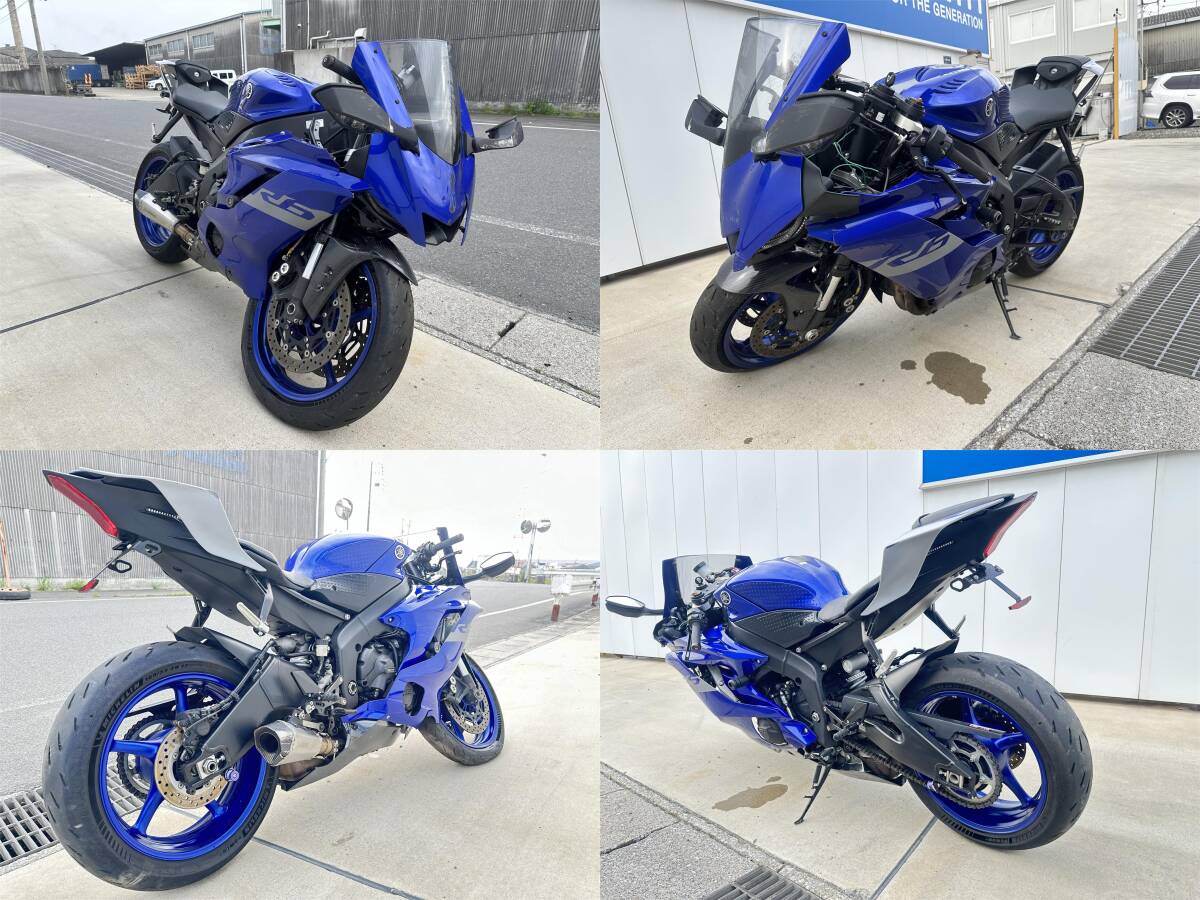 ジャンク！ 引取限定！　ヤマハ YZF-R6 RJ27 令和４年登録_外観1