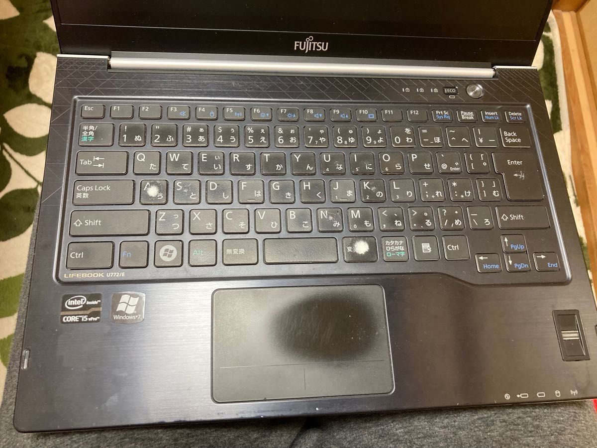 訳あり 値下げ 富士通 LIFEBOOK U772/E i5-3427U/8GB/SanDisk SSD 500GB /14インチ