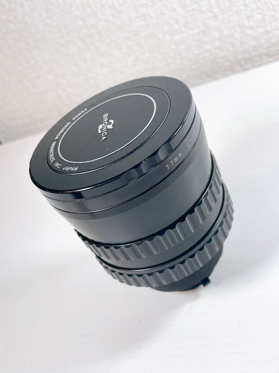 589 BRONICA 77mm L-1A Nikon 1:2.8 f=50mm カメラレンズ 未チェックジャンクの画像6
