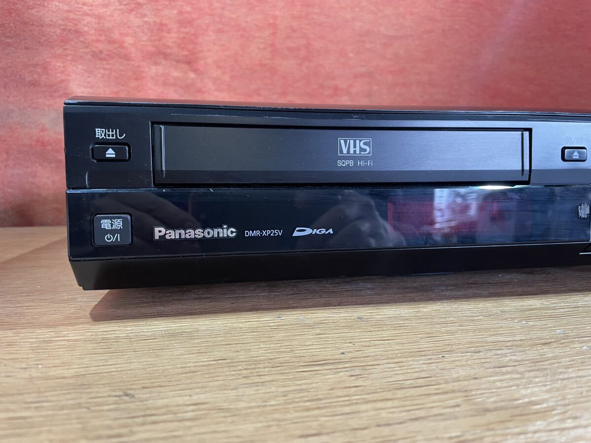 ①NO.C/ Panasonic DIGA / HDD&DVD ビデオ一体型レコーダー / モデル DMR-XP25V / HD 250 GB / 2009年製 中古品 ジャンク品_画像2