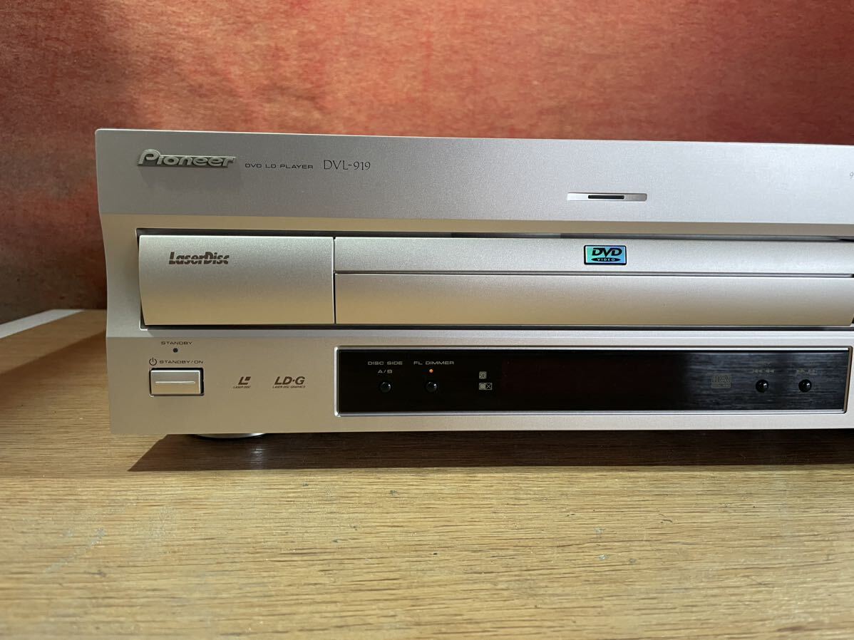 ① Pioneer DVD LD player / model DVL-919 / laser disk player secondhand goods beautiful goods easy operation verification ending 