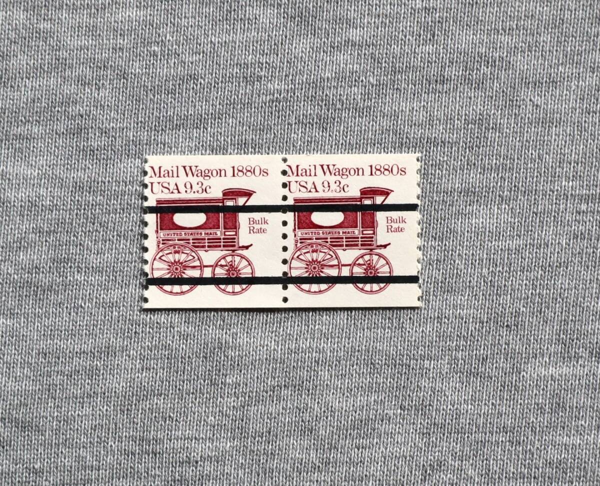 USA139 America transportation machine vehicle 1880 period. mail horse car 9.3cpli cancel width line Bulk Rate( charge another .) coil stamp 1 kind 2 ream stamp 1 sheets 