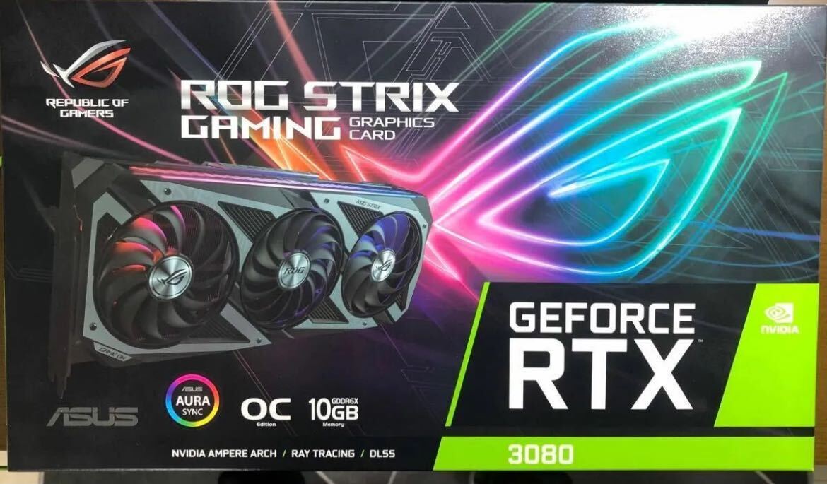 ASUS ROG GeForce RTX 3080 OC 10G_画像1