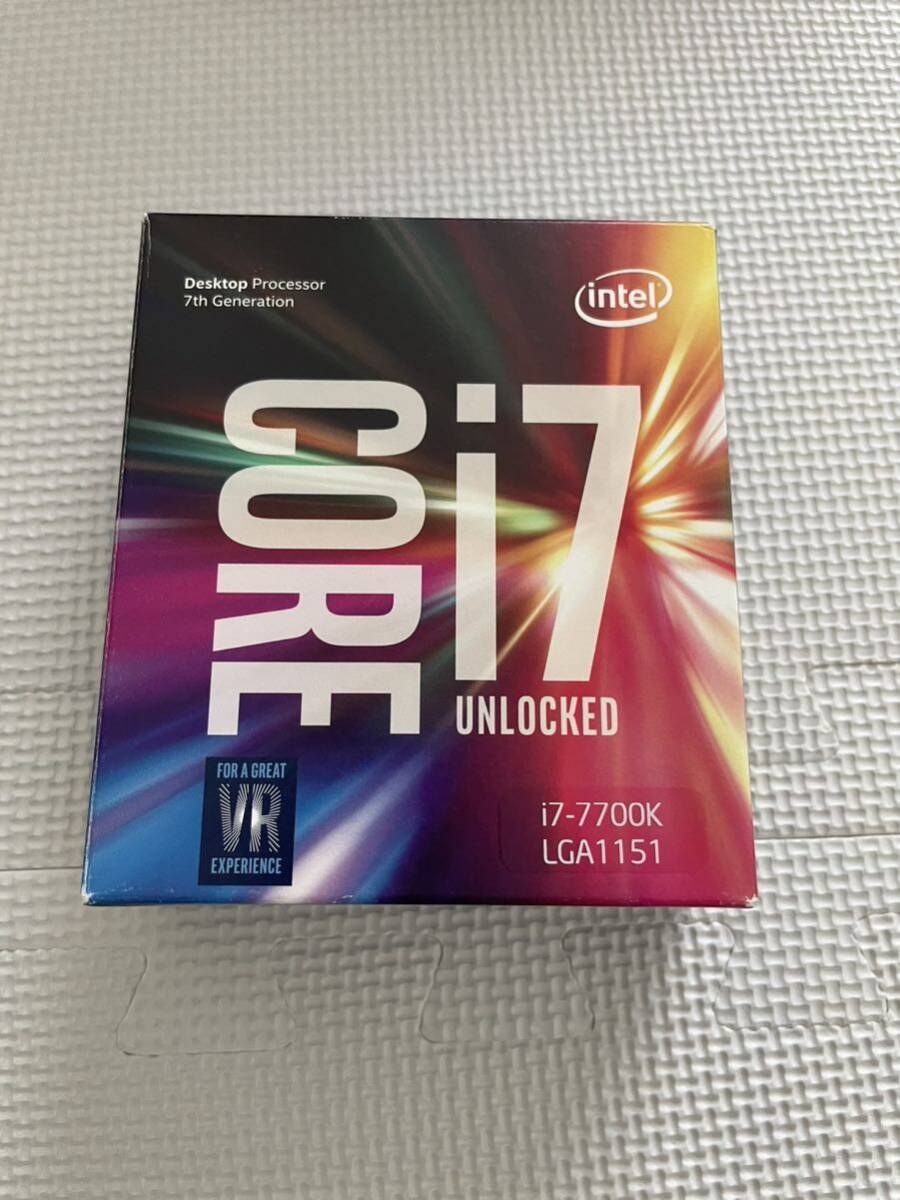 CPU Intel Core i7 7700K 4.2GHz 4コア8スレッド KabyLake _画像1