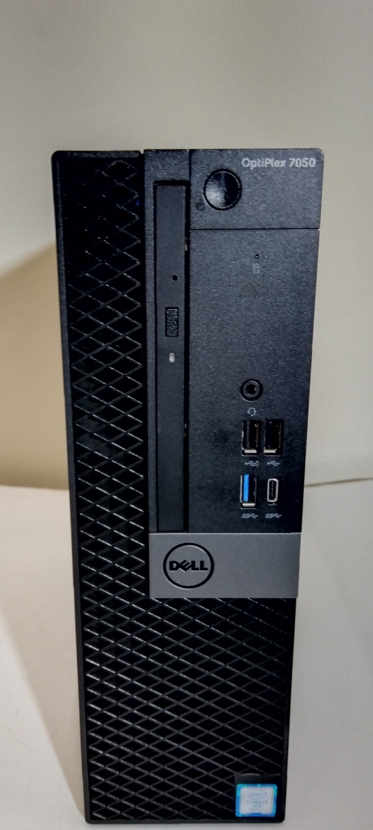 【埼玉発】【Dell】デスクトップPC　OptiPlex 7050　Core i7-7700@3.6GHz / 8GB RAM / 500GB HDD / Win10 Pro (5-1242)_画像1