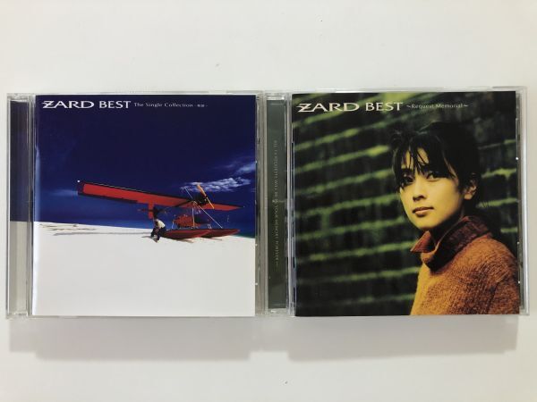 B26580　CD（中古）BEST The Single Collection～軌跡～+ZARD BEST～Request Memorial～　ZARD　2枚セット_画像1