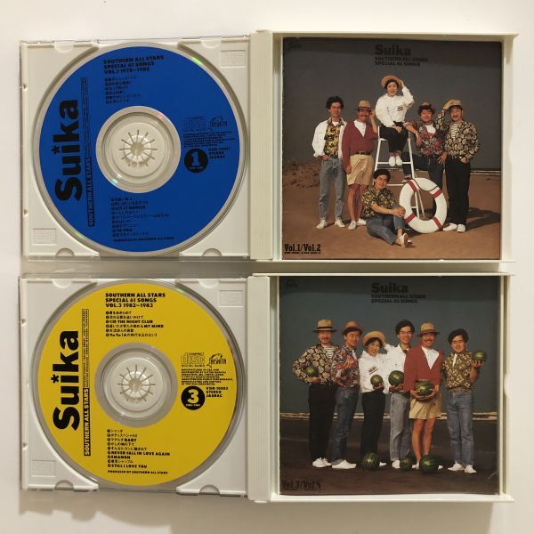 B26673 中古CD すいか SPECIAL 61 SONGS ①・② (VOL.1～VOL.4 4CD) サザンオールスターズの画像3