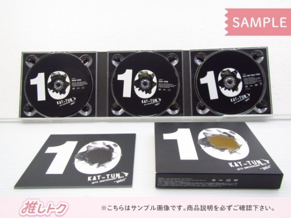 KAT-TUN CD 2点セット 10TH ANNIVERSARY BEST 10Ks! 期間限定盤1/2 [難小]の画像2