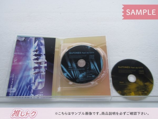 SixTONES DVD Feel da CITY 通常盤 2DVD 未開封 [美品]_画像2