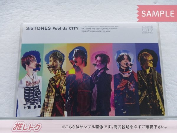 SixTONES DVD Feel da CITY 通常盤 2DVD 未開封 [美品]_画像1