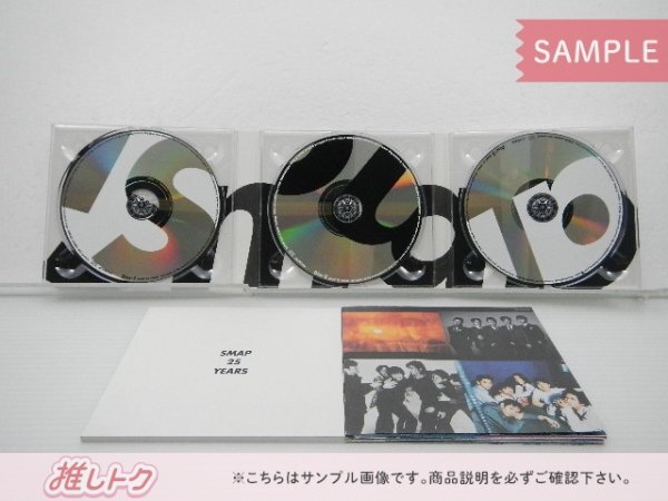 SMAP CD 25 YEARS 初回限定仕様 3CD ベストアルバム [良品]の画像2