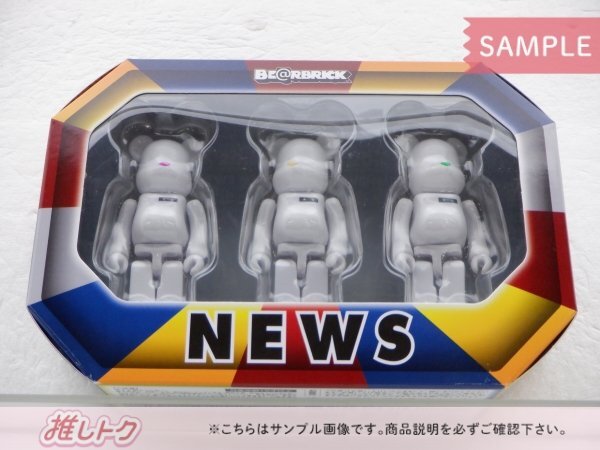 NEWS 20th Anniversary POP UP STORE NEWSpace 20周年記念 BE@RBRICK SET ベアブリック [良品]の画像1