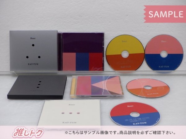 KAT-TUN CD 6点セット Roar 初回限定盤(CD+BD)/期間限定盤1/2/3/通常盤/ファンクラブ会員限定盤(CD+BD） 未開封 [美品]の画像2