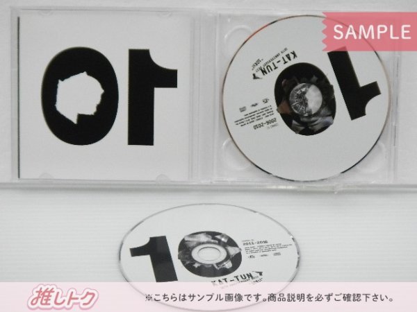 KAT-TUN CD 10TH ANNIVERSARY BEST 10Ks! 通常盤 2CD 未開封 [難小]の画像2