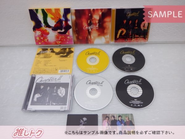 Sexy Zone CD 3点セット Chapter Ⅱ 初回限定盤A/B/通常盤 [難小]の画像2