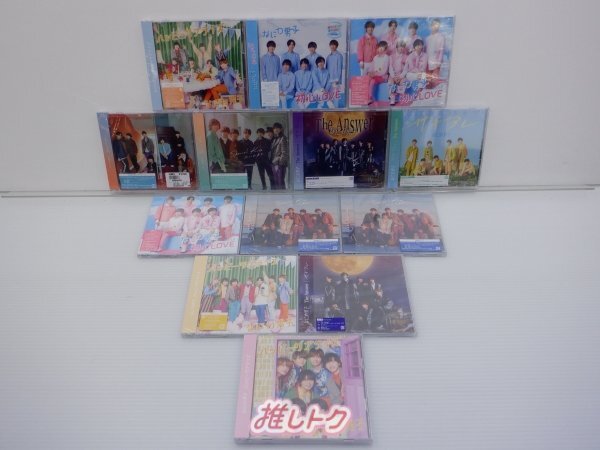 なにわ男子 CDセット 13点 未開封 [美品]_画像1