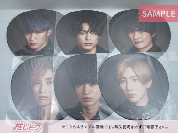 SixTONES うちわ on eST 6点セット 全種 未開封 [美品]の画像1